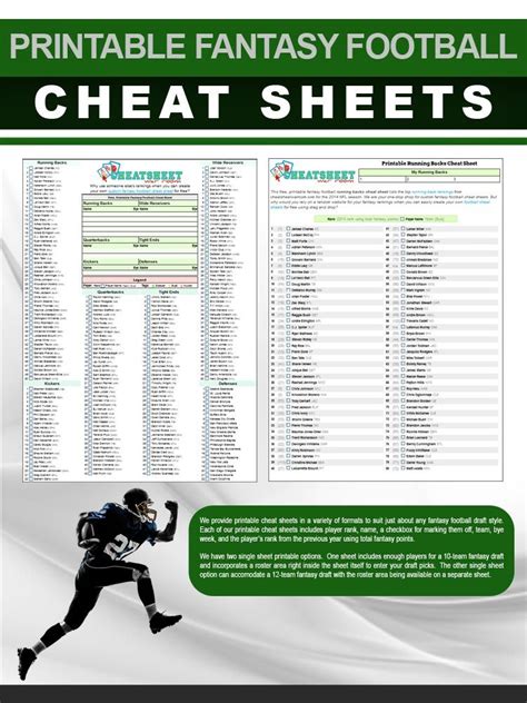 espn fantasy cheat sheet ppr|espn cheat sheet 2022 printable.